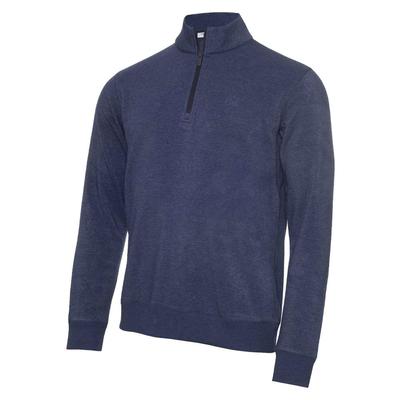 Calvin Klein Columbia Half Zip Golf Sweater - Denim - thumbnail image 1