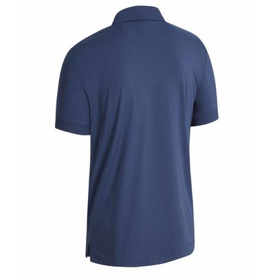 Callaway X Series Track Print Golf Polo Shirt - Blue - thumbnail image 2