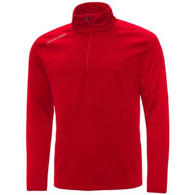 Galvin Green Drake Insula Half Zip Golf Pullover - Red - thumbnail image 1