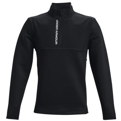 Under Armour Storm Daytona Half Zip Golf Top - Black - thumbnail image 1