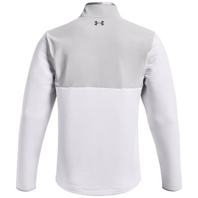 Under Armour Storm Daytona Half Zip Golf Top - White - thumbnail image 2