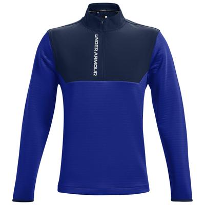 Under Armour Storm Daytona Half Zip Golf Top - Blue - thumbnail image 1