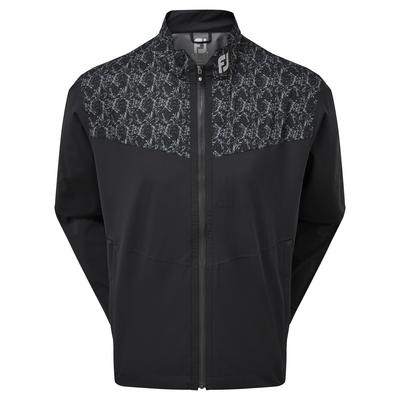 FootJoy HydroLite Waterproof Golf Jacket - Black - thumbnail image 1