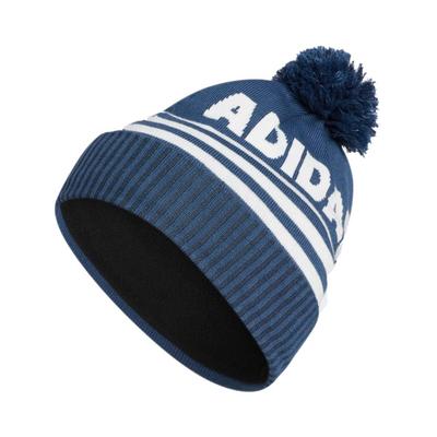 adidas Pom Golf Beanie - Navy - thumbnail image 1