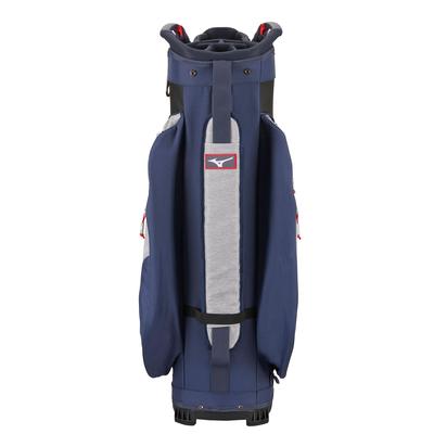 Mizuno BR-D4C Golf Cart Bag - Heather Grey/Navy - thumbnail image 3