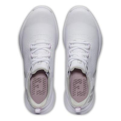 FootJoy Fuel Women's Golf Shoe - White/White/Pink - thumbnail image 3