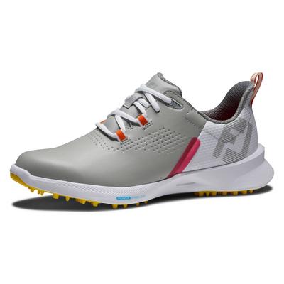 FootJoy Fuel Women's Golf Shoe - Grey/Yellow/Pink - thumbnail image 7