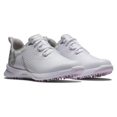 FootJoy Fuel Women's Golf Shoe - White/White/Pink - thumbnail image 6