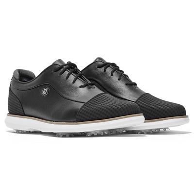 FootJoy Traditions Women Golf Shoe - Black - thumbnail image 3