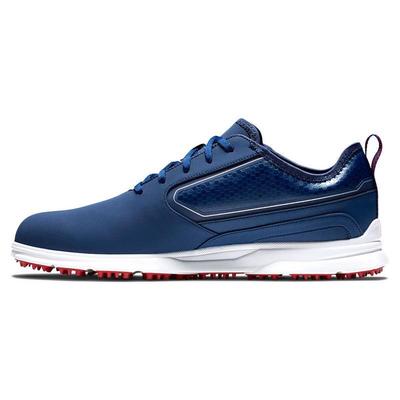 FootJoy Superlites XP Golf Shoe - Navy/Red - thumbnail image 2