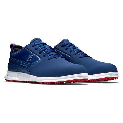 FootJoy Superlites XP Golf Shoe - Navy/Red - thumbnail image 3