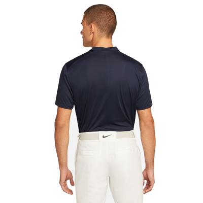 Nike Dri-Fit Victory Blade Golf Polo Shirt - Obsidian/White - thumbnail image 2