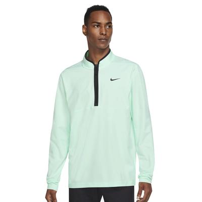 Nike Dri-Fit Victory Heathered Half Zip Golf Top - Mint