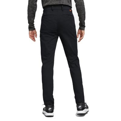 Nike Dri-Fit UV Chino Slim Golf Trousers - Black - thumbnail image 2