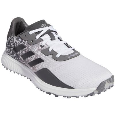 adidas S2G SL Golf Shoe - White/Grey - thumbnail image 4