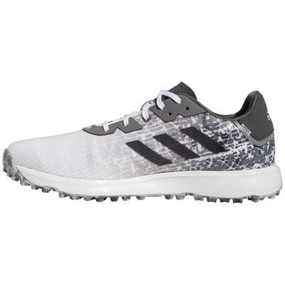 adidas S2G SL Golf Shoe - White/Grey - thumbnail image 5