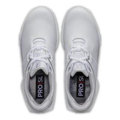 FootJoy Pro SL Women's Golf Shoe - White/Grey - thumbnail image 6