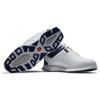 FootJoy Pro SL Golf Shoe - White/Navy/Red - thumbnail image 5