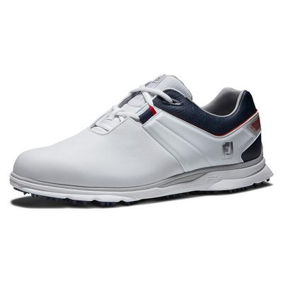 FootJoy Pro SL Golf Shoe - White/Navy/Red - thumbnail image 7