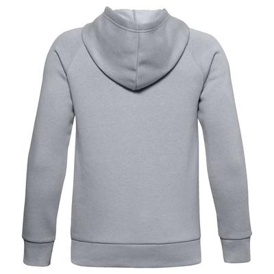 Under Armour Junior Rival Cotton Golf Hoodie - Grey  - thumbnail image 2