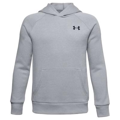 Under Armour Junior Rival Cotton Golf Hoodie - Grey 