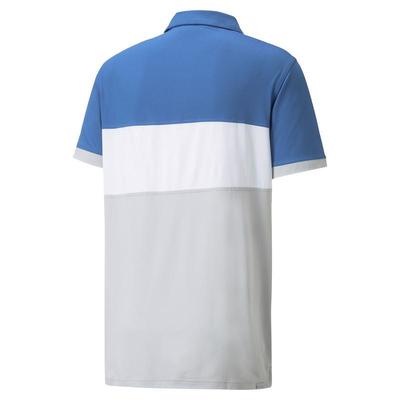 Puma Cloudspun Highway Golf Polo - Blue - thumbnail image 2