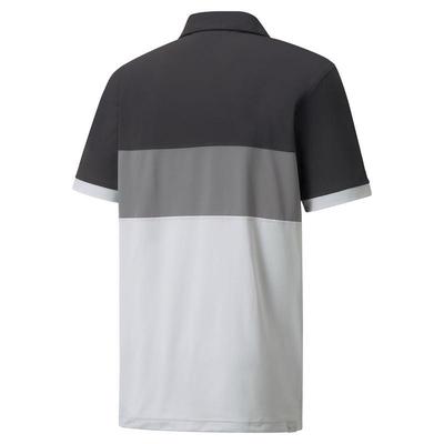 Puma Cloudspun Highway Golf Polo - Black - thumbnail image 2