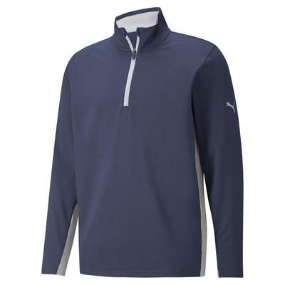 Puma Gamer 1/4 Zip Golf Sweater - Navy - thumbnail image 1