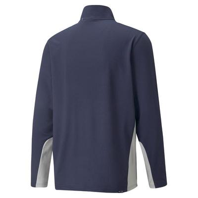 Puma Gamer 1/4 Zip Golf Sweater - Navy - thumbnail image 2