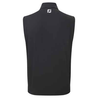 FootJoy Full Zip Knit Vest - Black - thumbnail image 2