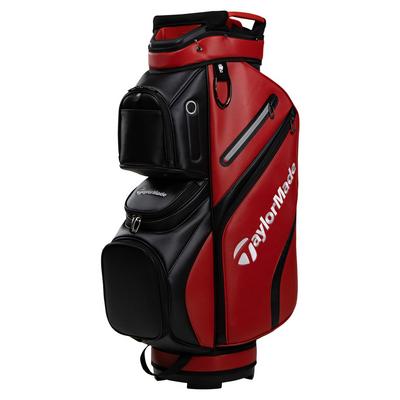 TaylorMade Golf Deluxe Cart Bag - Red/Black