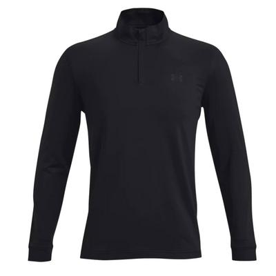 Under Armour UA Playoff 1/4 Zip Golf Top - Black