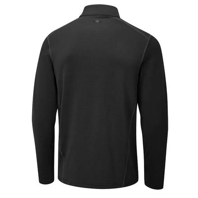 Ping Edwin Half Zip Golf Midlayer Sweater - Black - thumbnail image 2