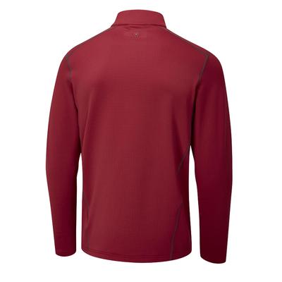 Ping Edwin Half Zip Golf Midlayer Sweater - Red  - thumbnail image 2