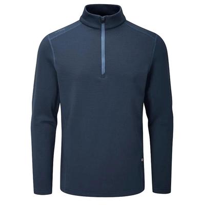 Ping Edwin Half Zip Golf Midlayer Sweater - Navy - thumbnail image 1