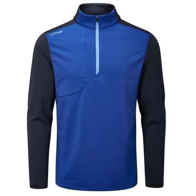 Ping Farrell Half Zip Golf Sweater - Blue - thumbnail image 1