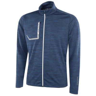 Galvin Green Dennis INSULA LITE Full Zip Golf Sweater - Navy