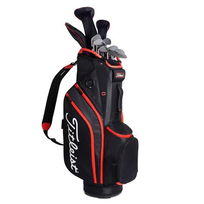 Titleist Cart 14 Golf Cart Bag - Black/Red - thumbnail image 5