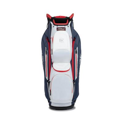 Titleist Cart 15 StaDry Golf Cart Bag - Navy/White/Red - thumbnail image 3