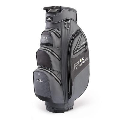 PowaKaddy Dri-Tech Waterproof Golf Cart Bag - Gun Metal/Black