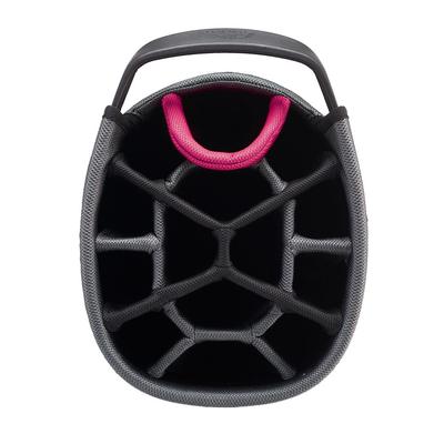 PowaKaddy Dri-Tech Waterproof Golf Cart Bag - Gun Metal/Hot Pink - thumbnail image 3