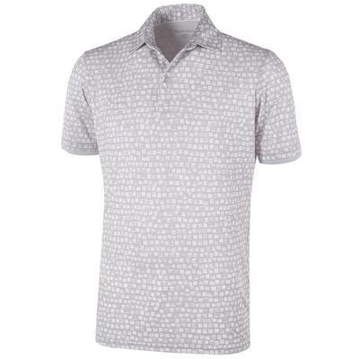 Galvin Green MACK Ventil8+ Golf Shirt - White/Grey