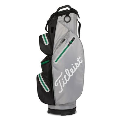 Titleist StaDry Waterproof 14 Way Golf Cart Bag - Grey/Black/Green - thumbnail image 5