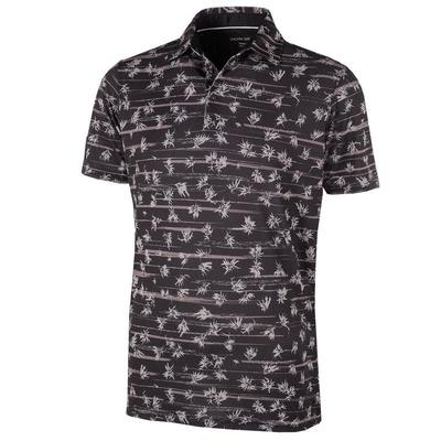 Galvin Green MALIK Ventil8+ Golf Shirt - Black