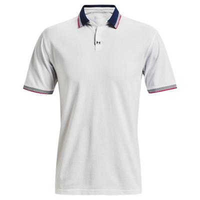 Under Armour UA Ace Golf Polo Shirt - White - thumbnail image 1