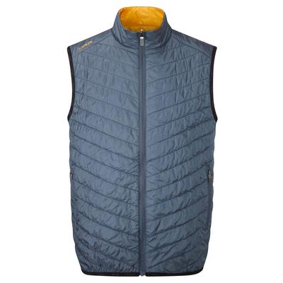 Ping Norse S4 Reversible Golf Vest - Stormcloud/Gold - thumbnail image 1