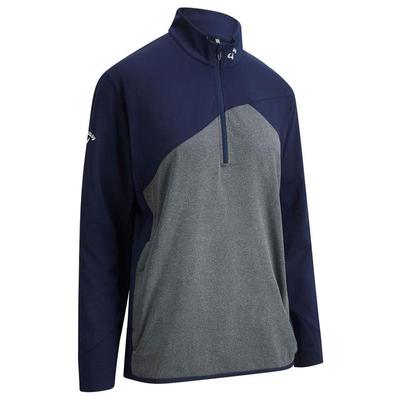 Callaway Aquapel 1/4 Zip Tour Logo Golf Sweater - Navy