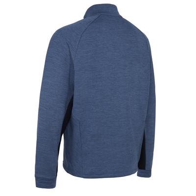 Callaway Heather Stripe Fleece Back Golf Sweater - Navy - thumbnail image 2