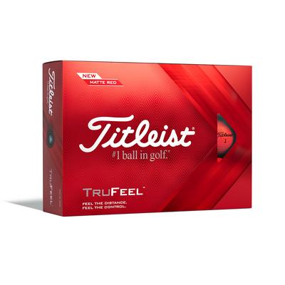 Titleist TruFeel Golf Balls - Red