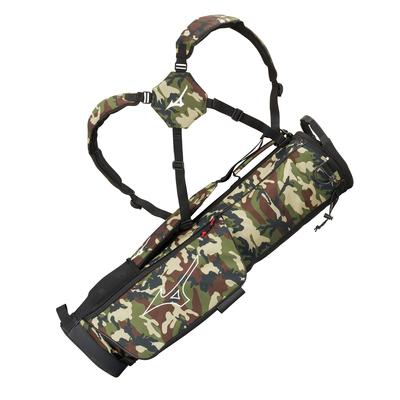 Mizuno Scratch Golf Carry Bag - Woodland Camo/Black - thumbnail image 1